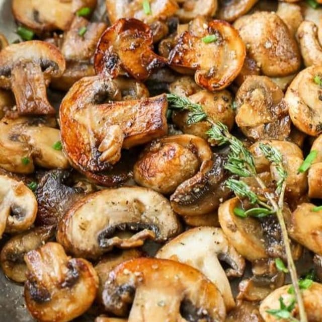 Sauteed Mushroom.