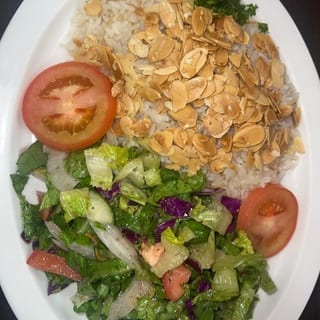 Rice Almond Salad