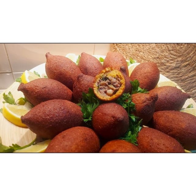 Fried Kibbeh.