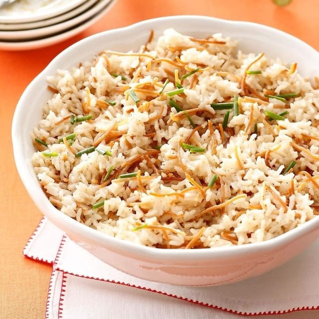 Side Rice Pilaf.