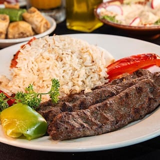   Shish Kafta - Meat Dinner